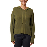 Cyrus Waffle Knit Hoodie Sweater