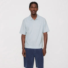 Kith Plush Terry Leo Polo - Light Indigo