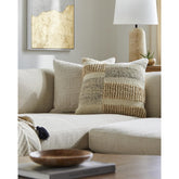 Caylin Traditional Abstract Accent Pillow