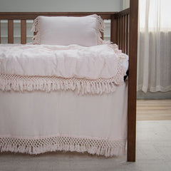 Rizzy Home Tatum Fringe Decorative Sham - 12" X 18"