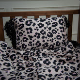 Rizzy Home Tatum Leopard Print Decorative Sham - 12" X 18"