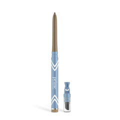 PrimeEyes Glide Eyeliner for Mature Women – Waterproof, Long-Stay and Mess-Proof – Gel Creme Texture, Discreet Sharpener and Effective Smudger (Mulberry)