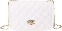 Small Quilted Crossbody Bags for Women Vintage Quilted Flap Bag Trendy Designer Mini Shoulder Bag Phone Purse with Chain