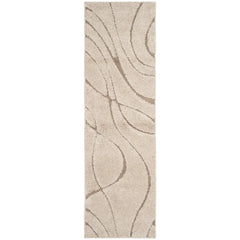 SAFAVIEH Florida Shag Staka Abstract Waves 1.2-inch Area Rug
