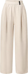 Women's Comfortable High-Waisted Loose Pants, Elastic Waistband Loose Fashionable Pants