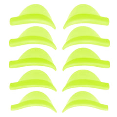 Korean Lash Lift Shields Asian Flat Shields 1mm Thin Lash Lift Pad For NO.1 Perm Soften Eyelashes Lash Lifting Pads For Salon Usage Flatter Rods For Perming Lashes Thoroughly (Gold)