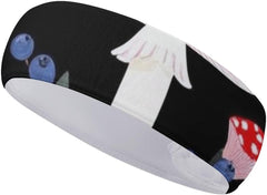Girl's Adjustable Sports Headband Non Slip Athletic Stretch Elastic Hair Bands