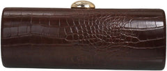 Women PU Leather Long Purse Handbag Crocodile Pattern Shoulder Clutch Bag for Casual Party