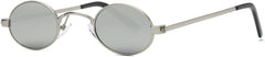 Round Metal Frame Sunglasses – Polarized UV400 Protection Candy Color Unisex Fashion Shades