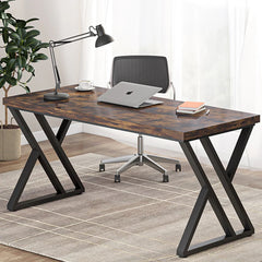 55" Heavy Duty Computer Desk, Office Desk