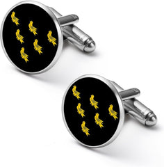 Flag of Sussex Cufflinks for Men Women Cuff Studs Business Suit Shirt Jewelry Accessories