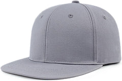 Zylioo Oversize XXL Snapback Cap,Extra Large Flat Bill Snapback Hats,L M Blank Structured Cap for Men Women