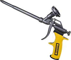 Stanley PRO-FG2 Foam Gun – High Precision Professional Grade 8" Applicator with Teflon Coated Basket, Metal Body & Extension Nozzles | for Expanding Insulation Foam | 1 Pack, 8 in
