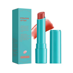 Charm Kiss Colored moisturizing lipstick,hydrates and hydrates the lips,Long-Lasting Waterproof Lip Gloss Lipstick,Natural Lip Moisturizer with Vitamin E,Non-Stick Cup Lip Tint Stain(6# Peach Taupe)