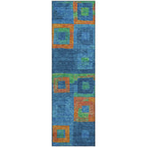 Premium Washable Super Soft Blocky Contemporary Mayfield Rug