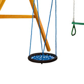 Gorilla Playsets Round Orbit Swing with Nylon Ropes