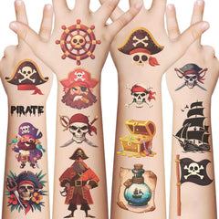 10 Sheets Cute Halloween Ghost Temporary Tattoos Stickers, Halloween Ghosts Party Favors Supplies Birthday Party Decorations for Kids Boys Girls Teens Adults (Ghost)
