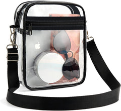 Clear Crossbody Bag for Women, Stadium Approved Concert Purse for Music Festivals & Sporting Events