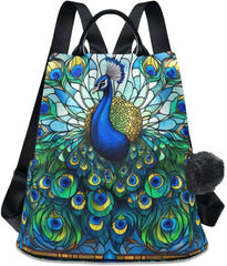 GAIREG Elegant Paisley Women Backpack Purse Anti Theft Design Travel Hiking Camping Rucksack Pack