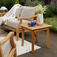 Cambridge Casual Chara Teak Outdoor Side Table