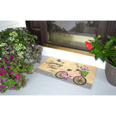 Imports Decor Bicycle Outdoor Coir Non Skid Doormat
