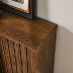 Mid Century Sideboard with 2 Sliding Door
