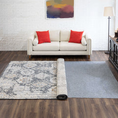 Mohawk Home Non Slip Rug Pad Low Profile Felt Cushion Reversible - Grey