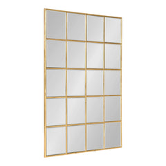 Kate and Laurel Denault Framed Windowpane Mirror - 24x36