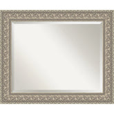 Sydney Silver Beveled Framed Wall Mirror