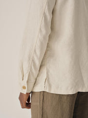 Loomed Linen P-43 Fatigue Shirt