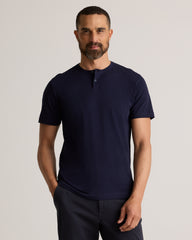 100% Pima Cotton Luxe Touch Henley