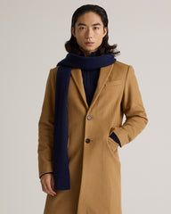 Mongolian Cashmere Ribbed Scarf