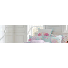 Lullaby Bedding Butterfly Fairy Cotton Quilted Euro Shams
