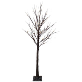 6' Lighted Christmas Birch Twig Tree Outdoor Decoration - Warm White LED Lights