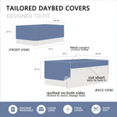 Serenta 6 Piece Cotton Blend Daybed Bedspread Coverlet Set - 75" x 39"