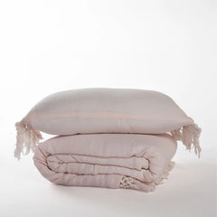 Rizzy Home Tatum Fringe Decorative Sham - 12" X 18"