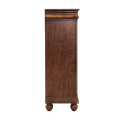 Rustic Traditions 5 Drawer Chest in Rustic Cherry