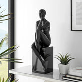 Lady Antoinette Resin Sculpture with Base