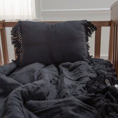 Rizzy Home Tatum Fringe Decorative Sham - 12" X 18"
