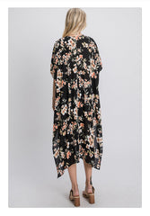 9203 Angie Floral Kimono