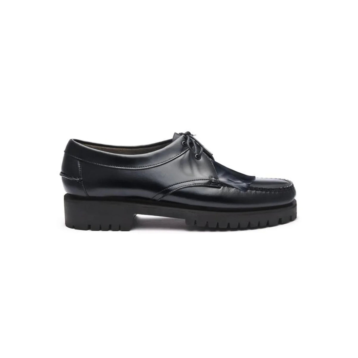 Sebago Womens James Lug Fringe Shoe