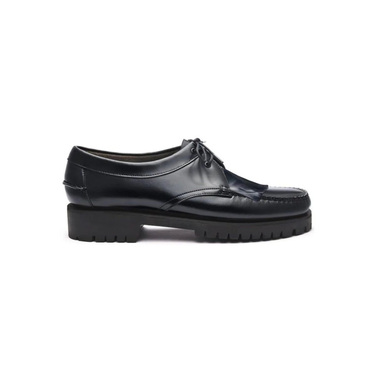 Sebago Womens James Lug Fringe Shoe