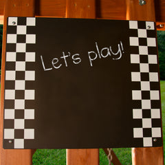 Gorilla Playsets Metal Chalkboard - Black