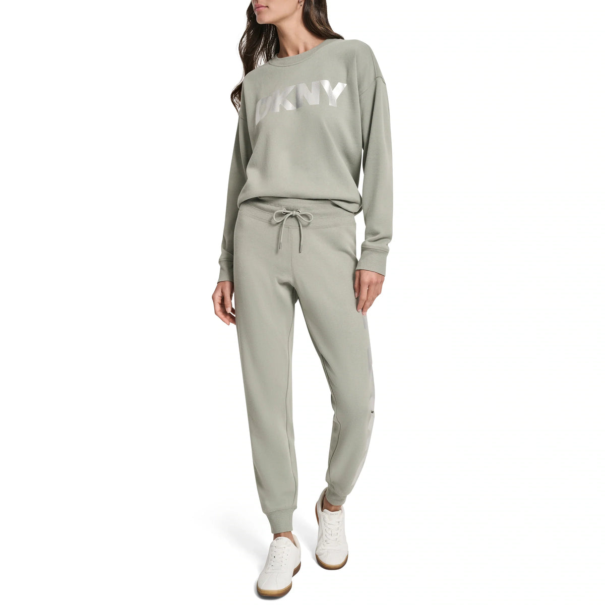 DKNY Sport Foil Logo Drawstring Jogger