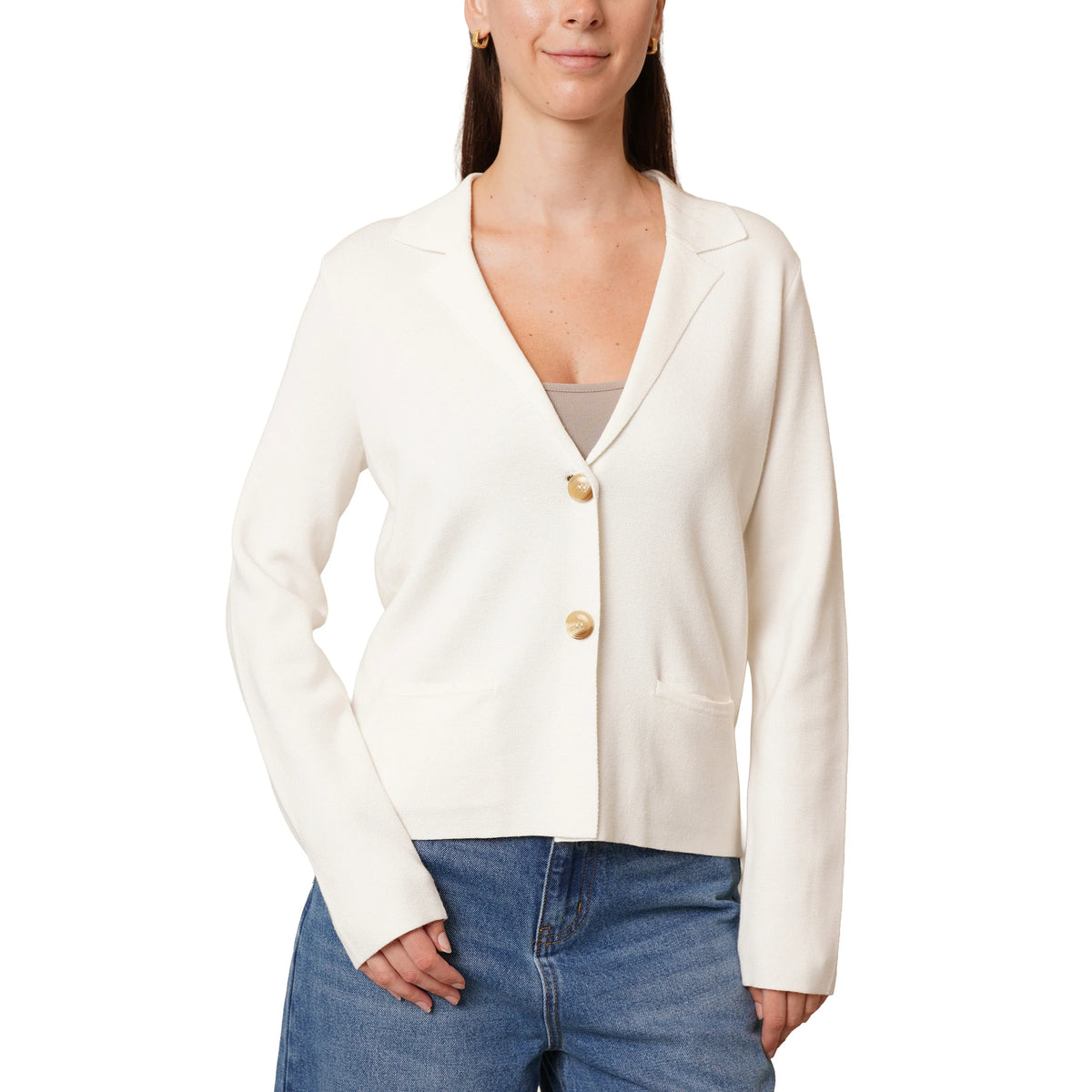 Cyrus Knit Collared Cardigan