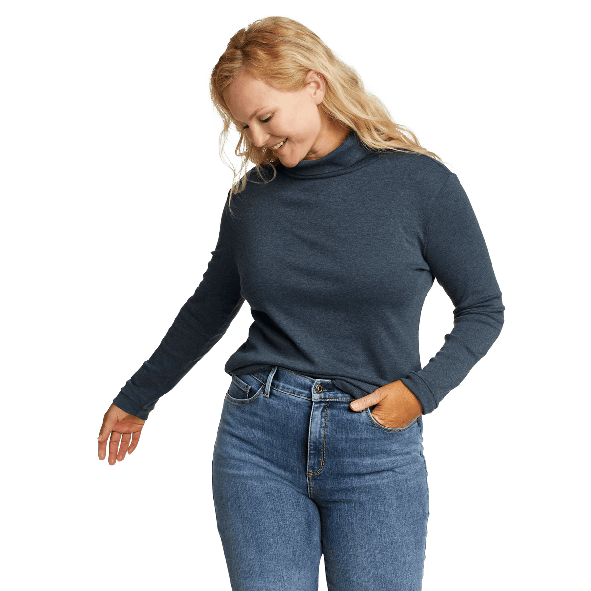 Women's Favorite Long-Sleeve Turtleneck - Solid