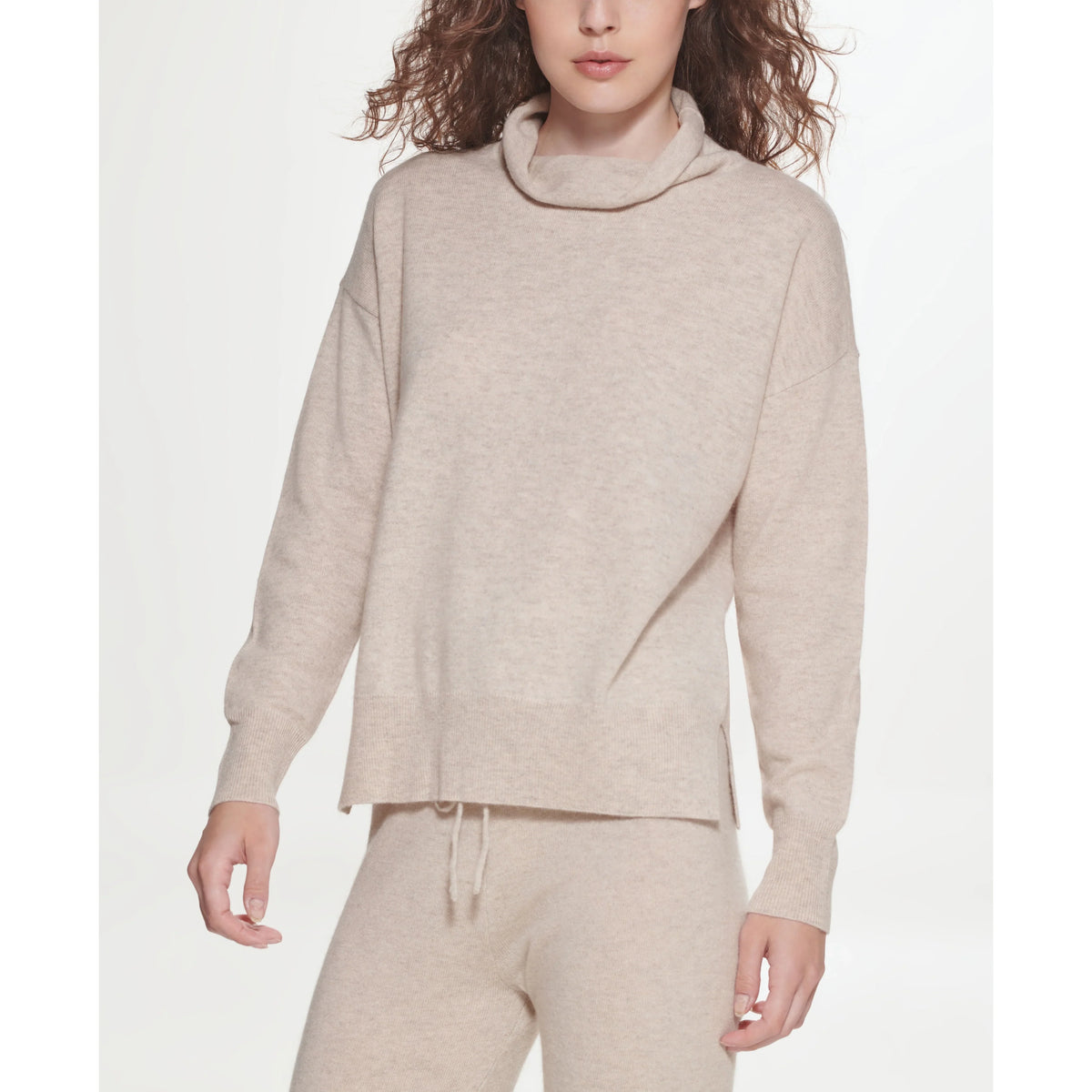 DKNY Oversized Turtleneck Sweater