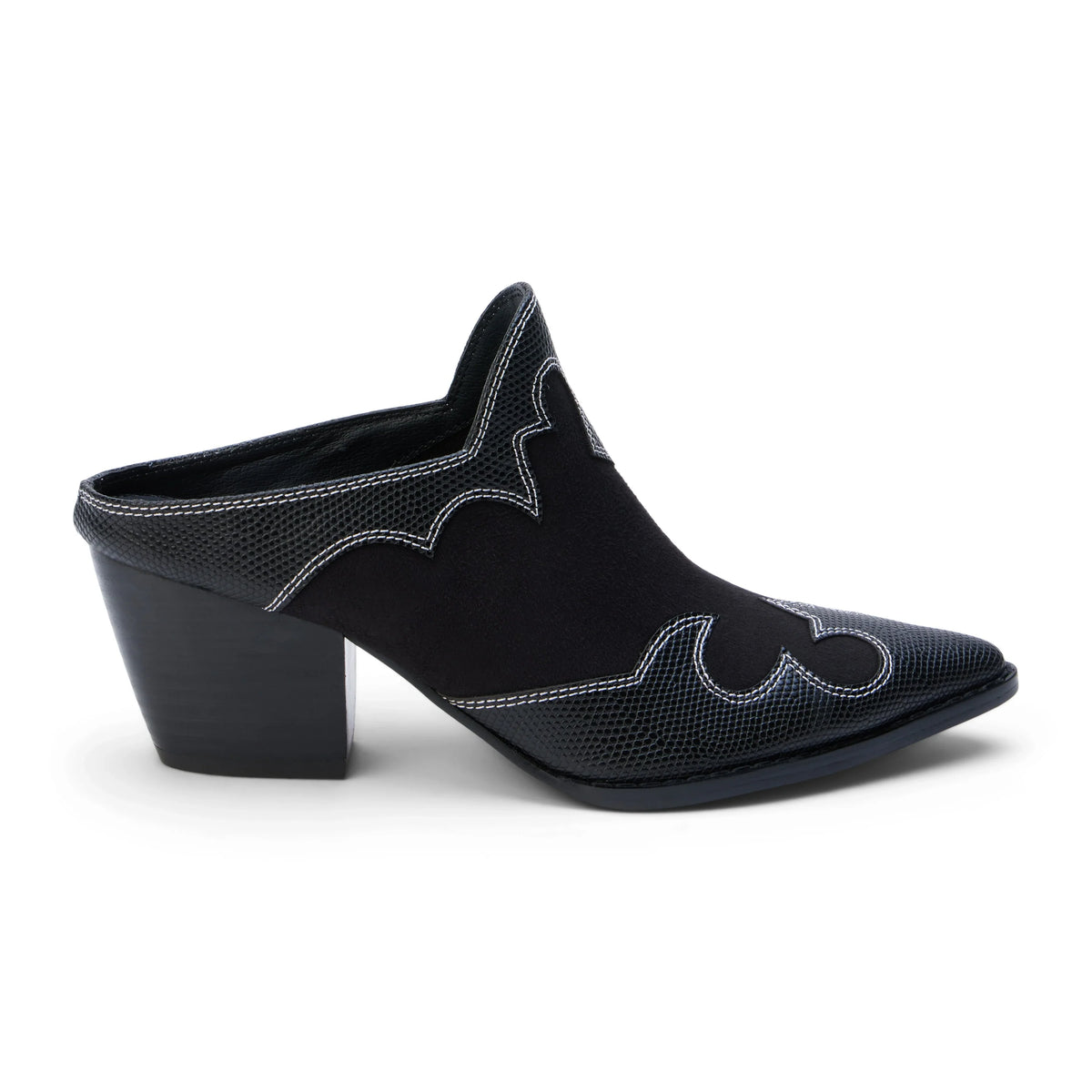 Coconuts by Matisse Jordie Western Embroidered Mule