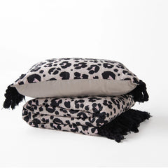 Rizzy Home Tatum Leopard Print Decorative Sham - 12" X 18"