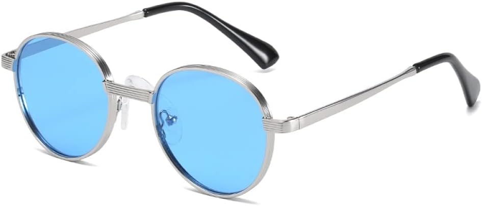 OWOISS-Fashion Retro Sunglasses Men Round Vintage Glasses for Men/Women Luxury Sunglasses Men UV400 Lunette Soleil Homme